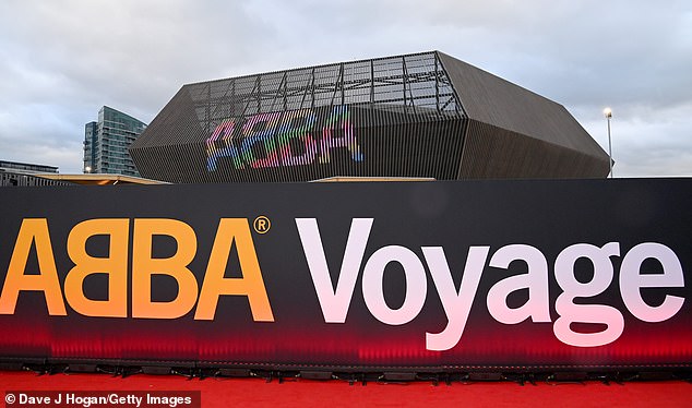 Venue: The Swedish pop group returned to stage after 40 years with an avatar-led show in a purpose-built arena at London's Queen Elizabeth Olympic Park, Stratford, on Thursday