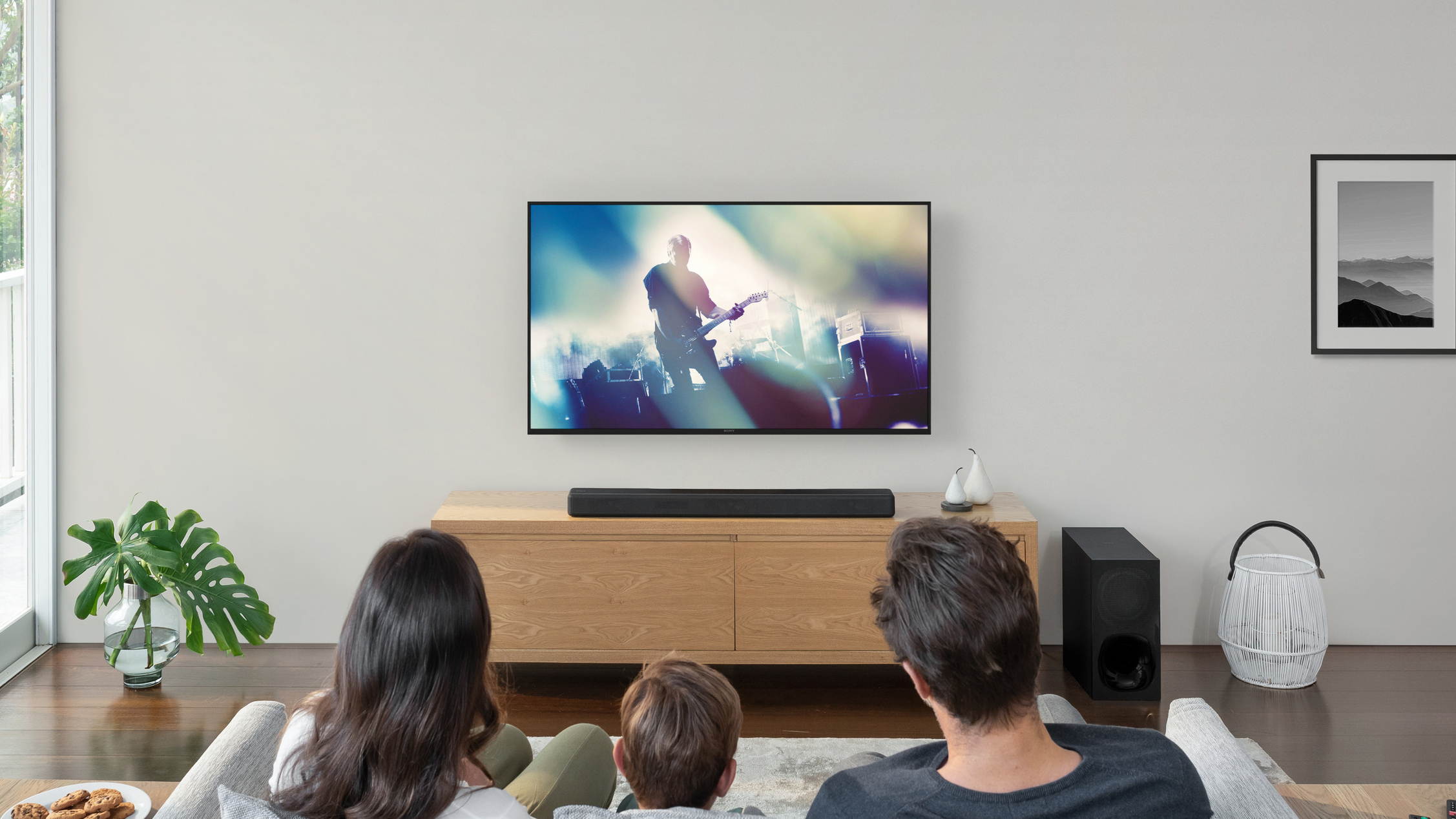 Sony HT-G700 soundbar in living room