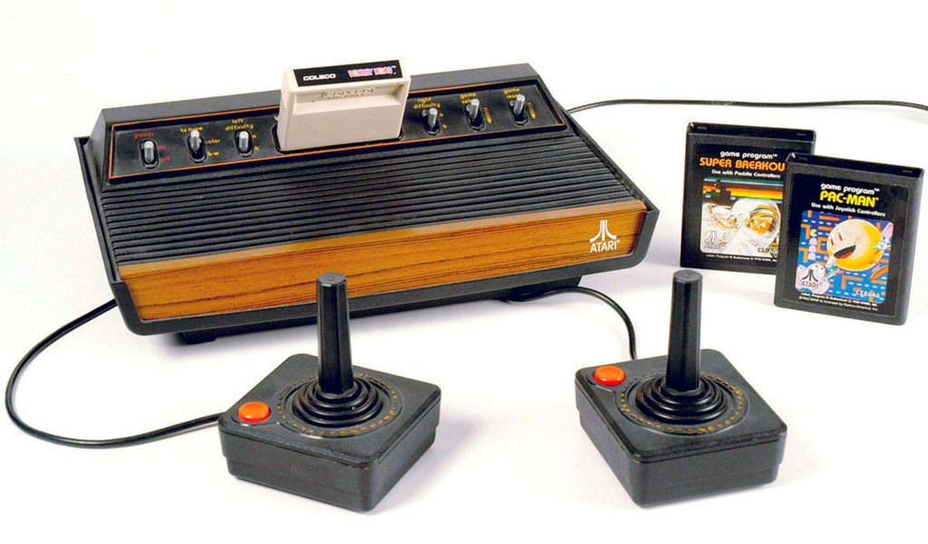 This undated photo provided in 2007 by the Strong National Museum of Play in Rochester, N.Y. shows an Atari video game system. 