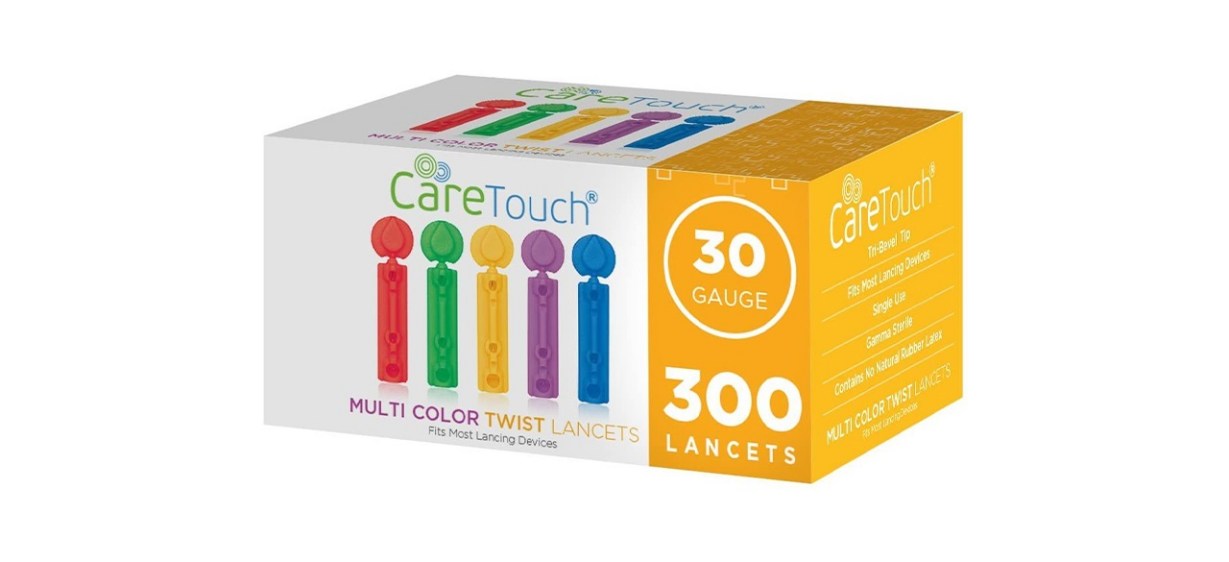 Care Touch Microlet with 300 Twist-Top Lancets, 30-Gauge