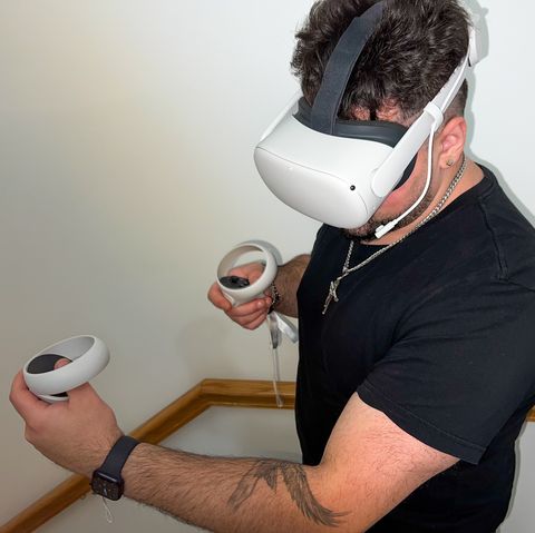 editor using the quest vr