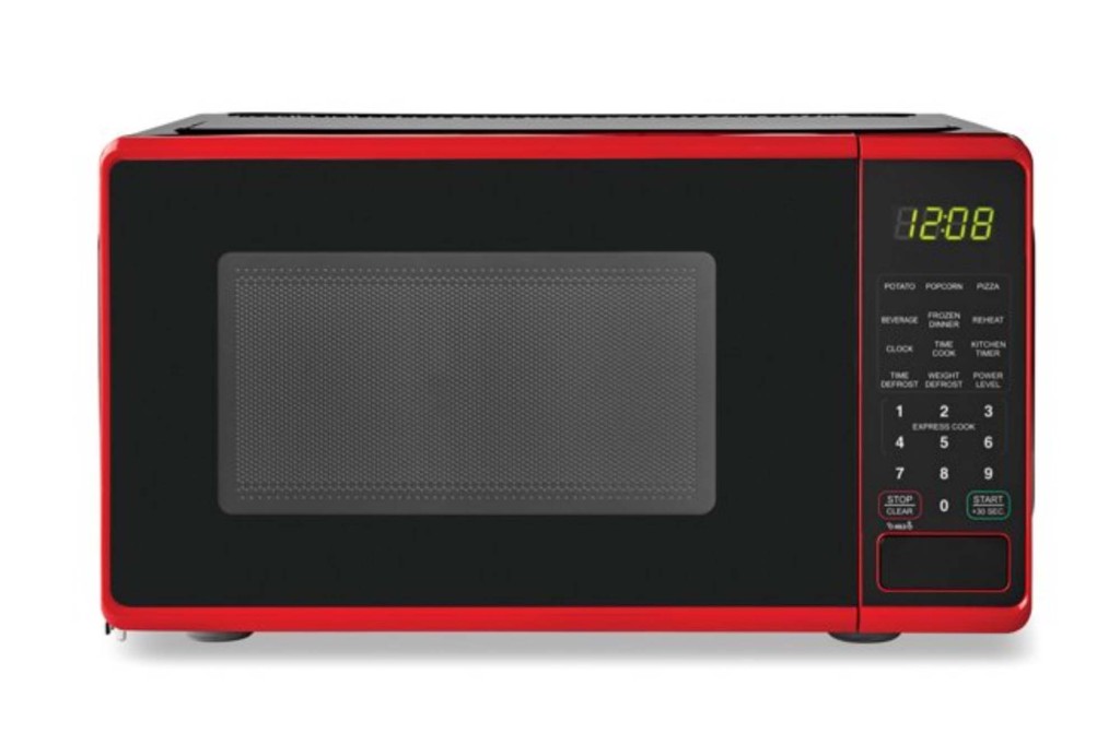 Red microwave 