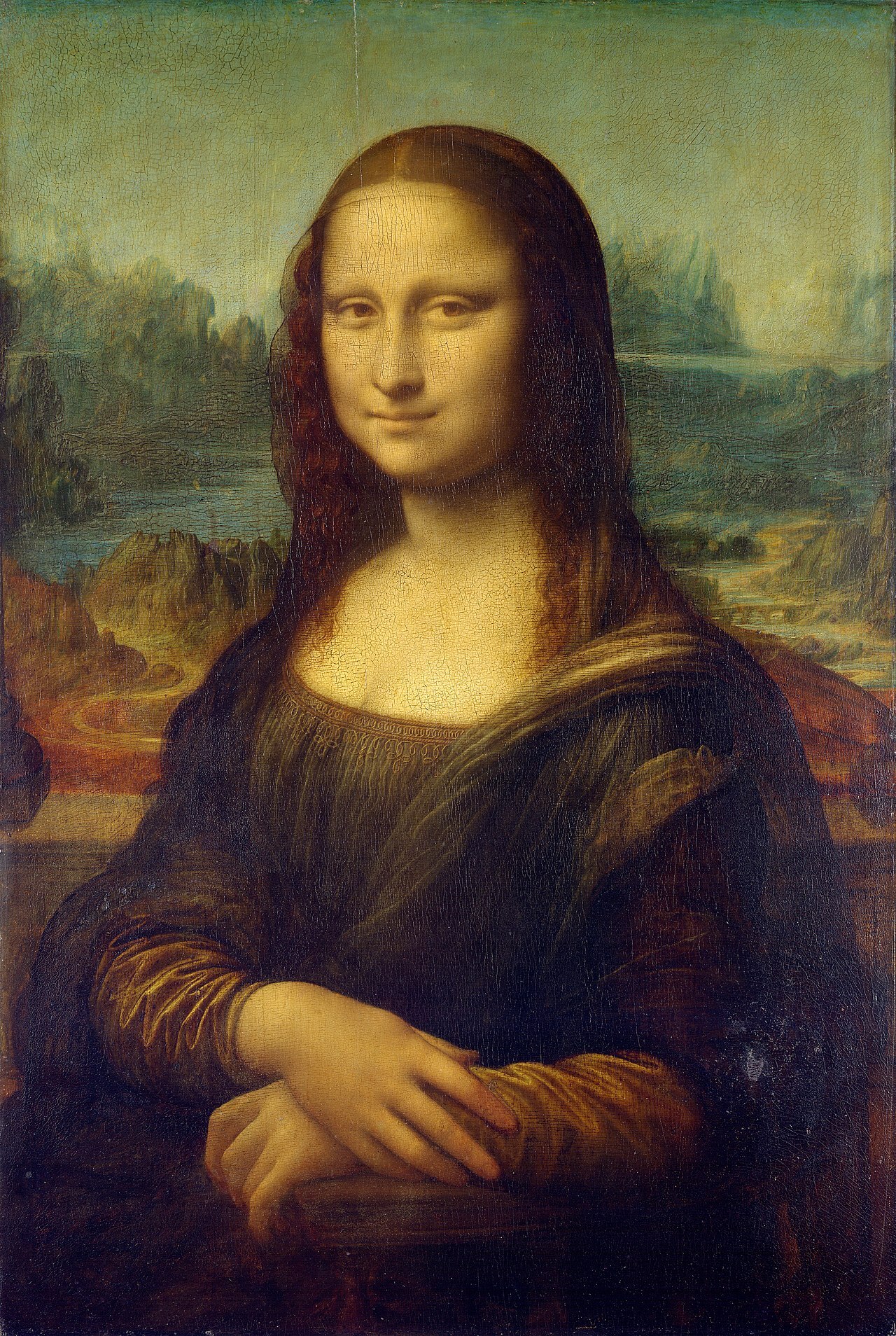 Leonardo da Vinci’s painting, the Mona Lisa.