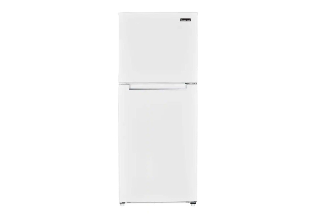 White fridge