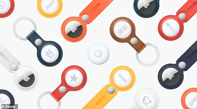 Apple's AirTags can be personalized with a custom message or an emoji, on its laser-etched stainless steel body. They're small enough to be slipped into someone's bag or clothing without their knowledge