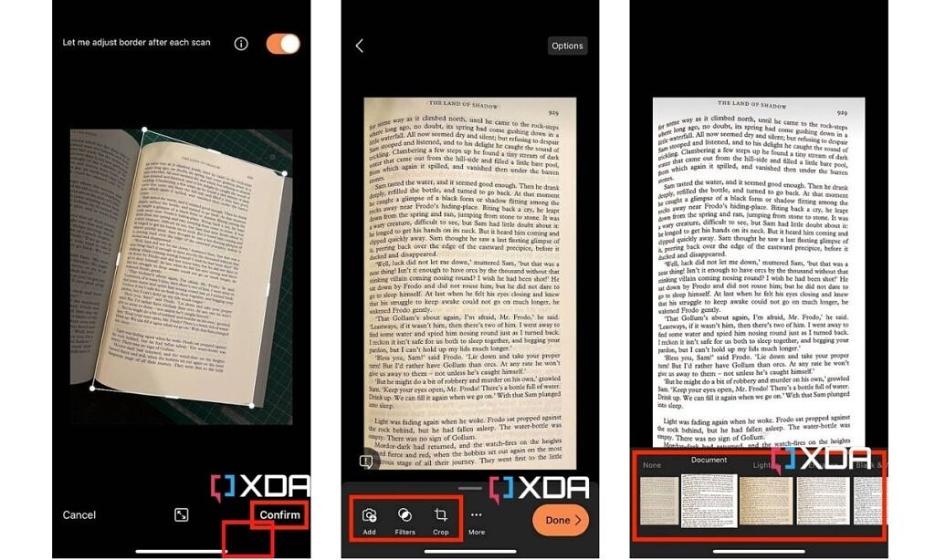 Scan documents in Android