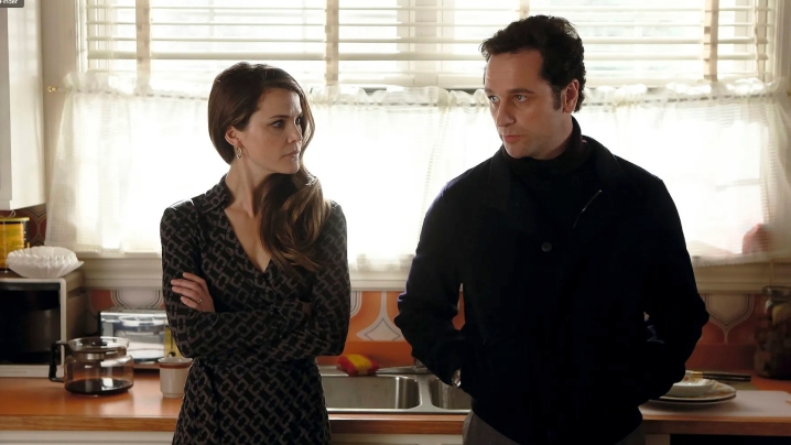 Keri Russell and Matthew Rhys in The Americans