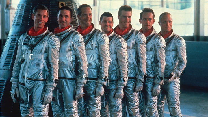 Scott Glenn, et. al. in The Right Stuff 